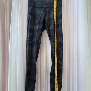 Lululemon Athletica Dark Camouflage Leggings
